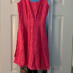Pink Lace Dress